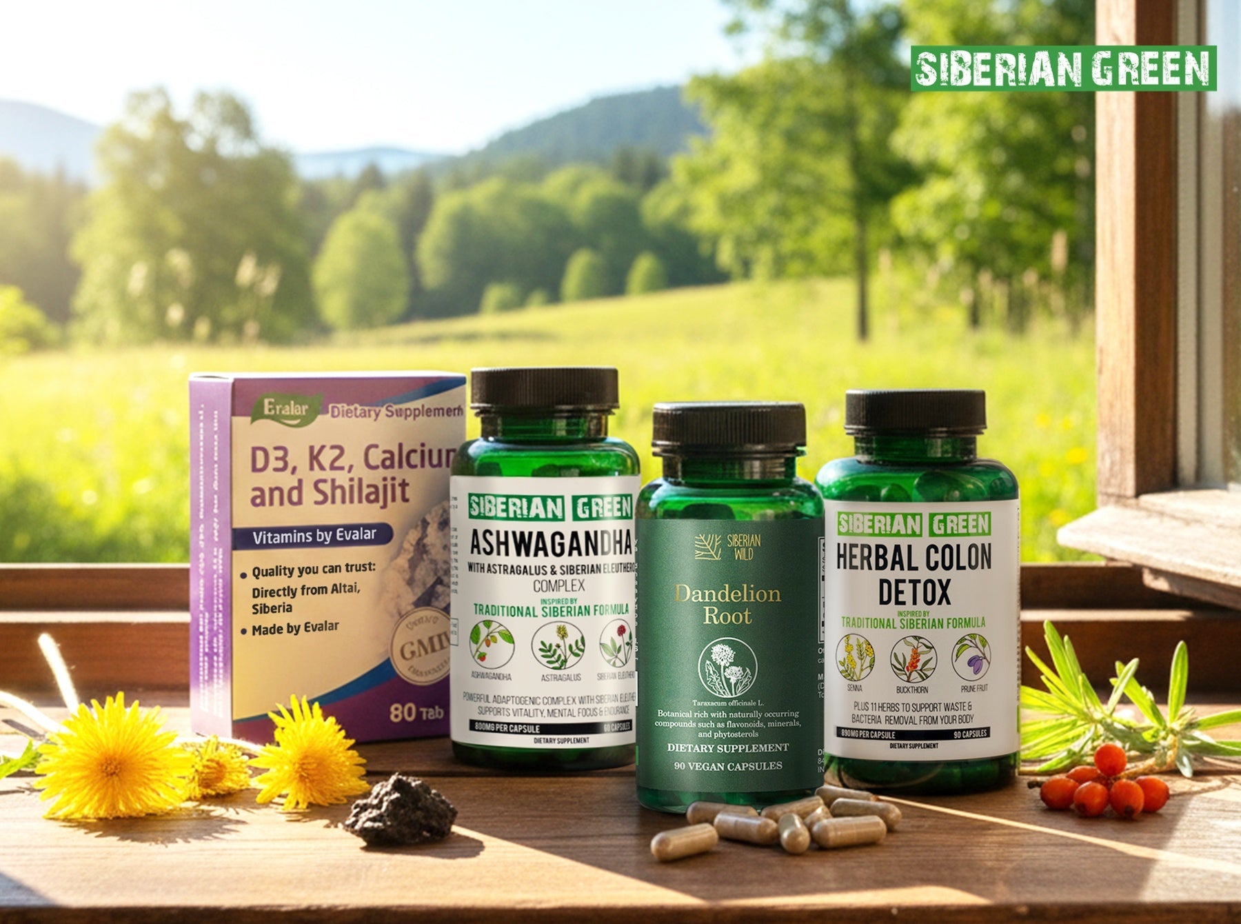 Suppléments à base de plantes pour l'immunité Europe