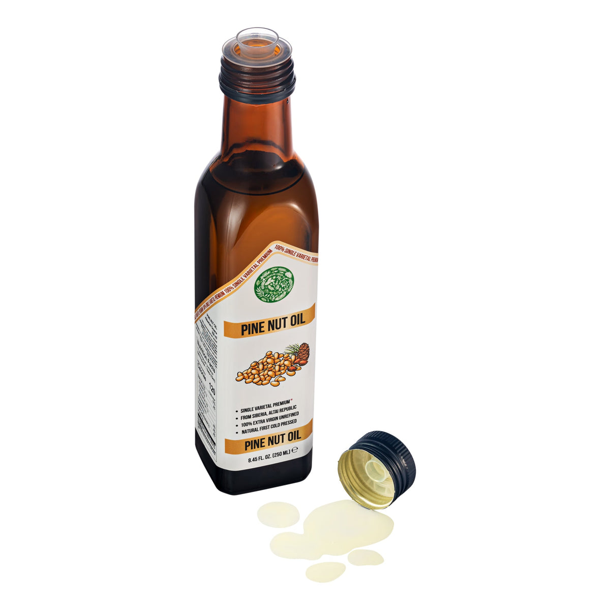 Siberian Green Products Huile de noix de pin biologique - 250ml
