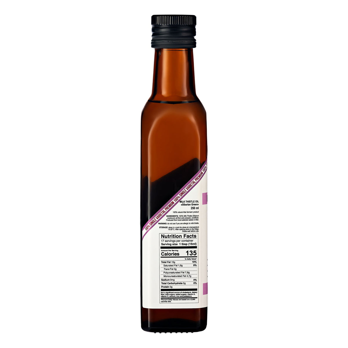 Huile de chardon vert de Sibérie - 250 ml 