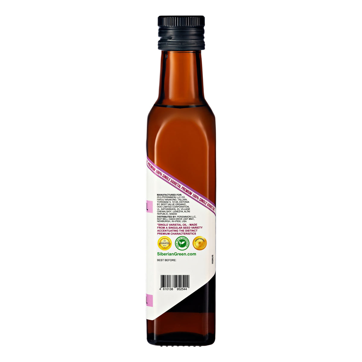 Huile de Chardon Vert de Sibérie Pure - 250 ml Extra Vierge