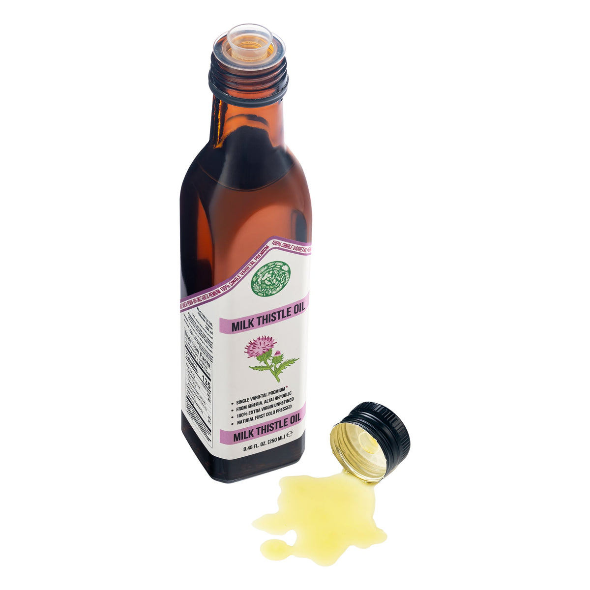 Siberian Green Huile de Chardon Marie biologique - 100ml (3.4 fl oz)