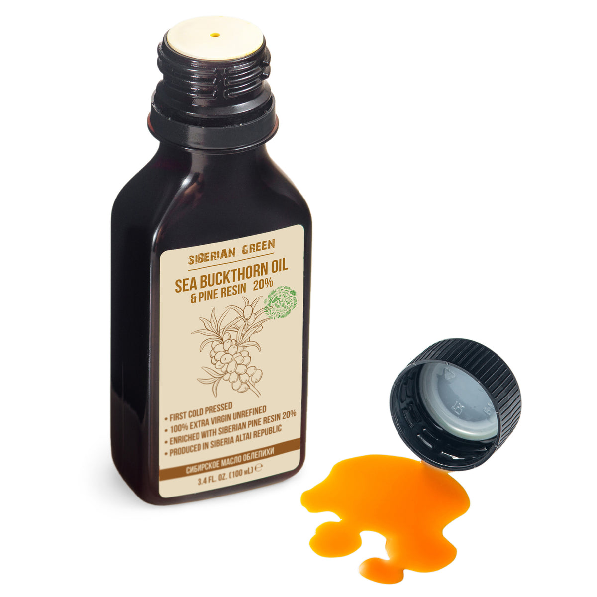 Huile de bien-être pour usage interne et soins de la peau & Distribué Nature