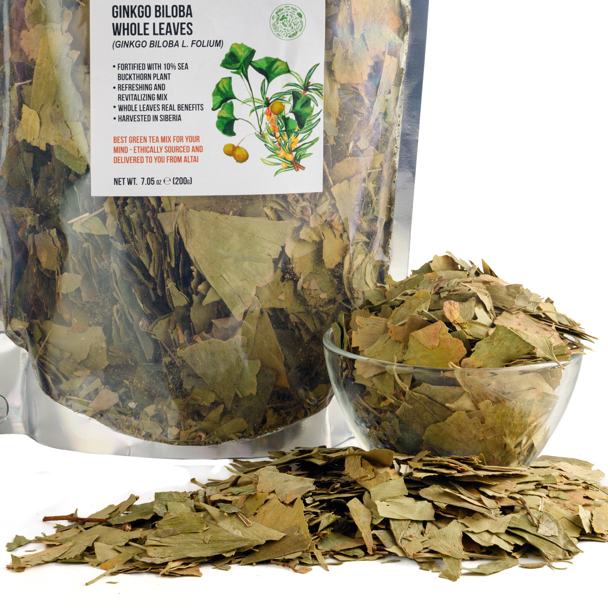Thé Ginkgo & Argousier - 200g