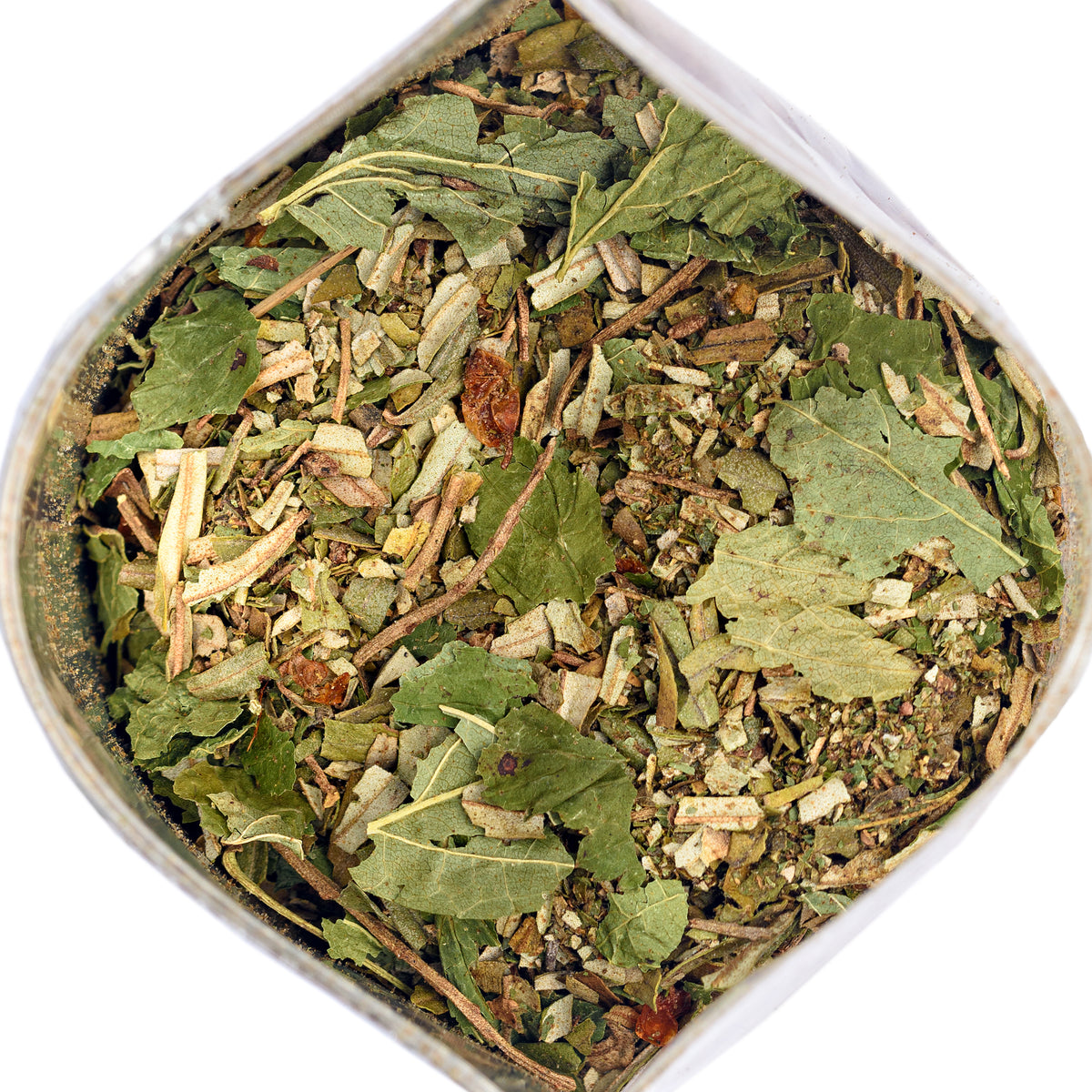 Thé vert sibérien à l'argousier et aux feuilles de cassis - 100g Mélange d'herbes séchées au soleil