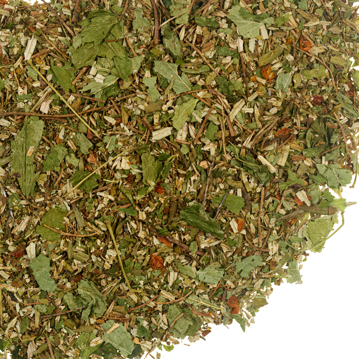 Thé vert sibérien à l'argousier et aux feuilles de cassis - 100g Mélange d'herbes séchées au soleil