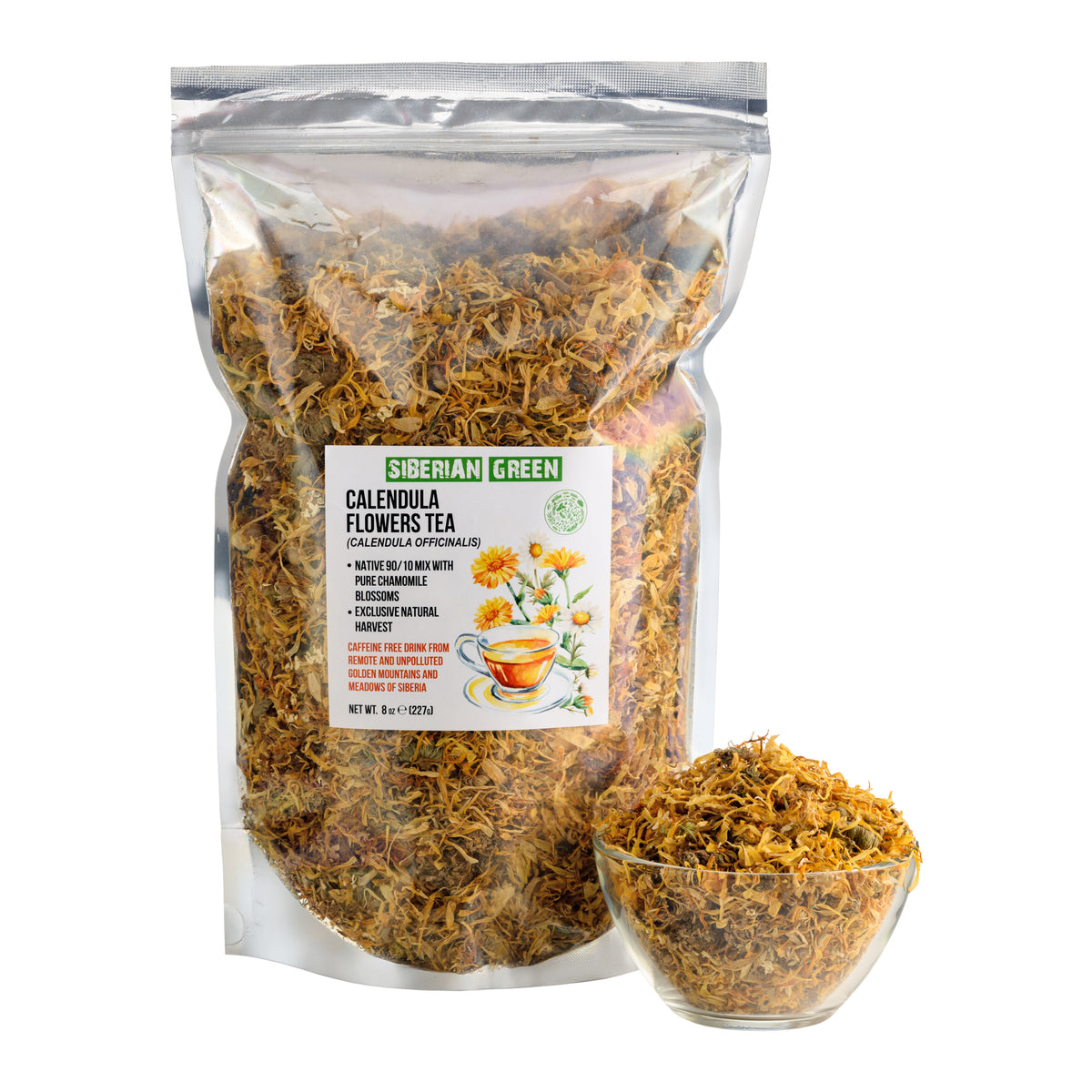 Mélange de calendula et de camomille Avantages