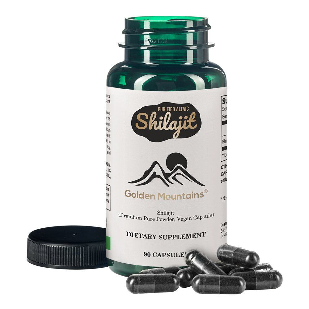 shilajit des montagnes d'or