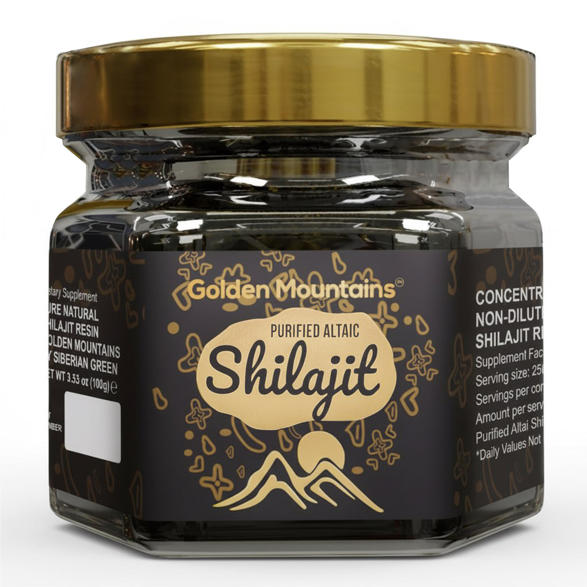 Résine de Shilajit des Montagnes d'Or - Puissance pure de l'Altaï sibérien