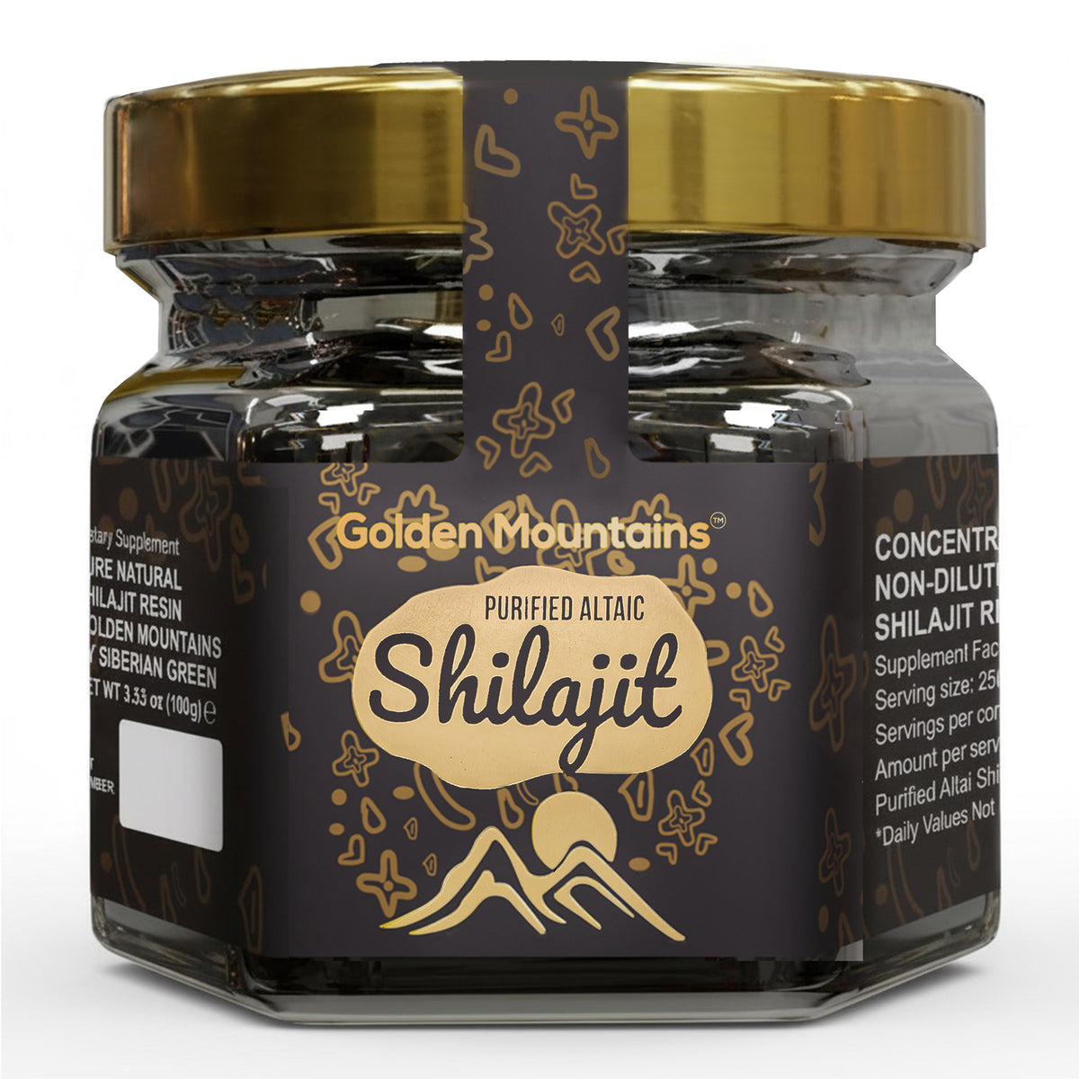 Résine de Shilajit des Montagnes d'Or - Puissance pure de l'Altaï sibérien