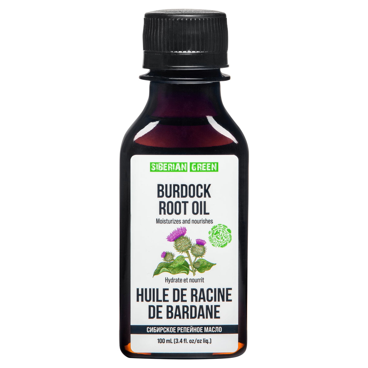 Huile de bardane