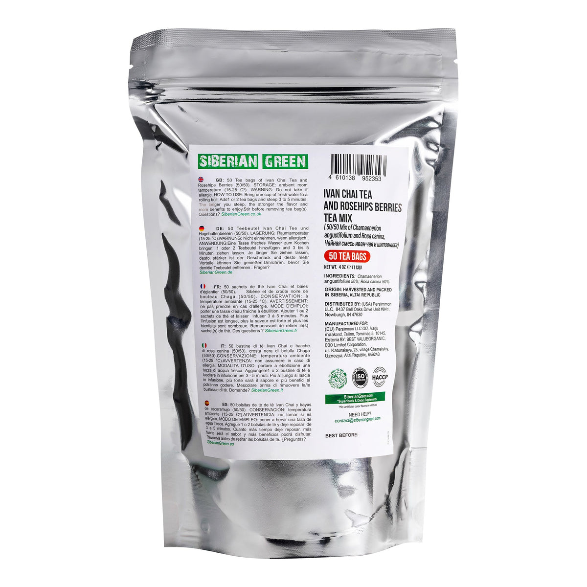 Suggestion de présentation pour Ivan Chai Rosehip Tea