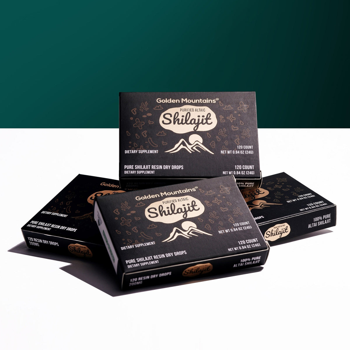 siberien green Shilajit Dry drop