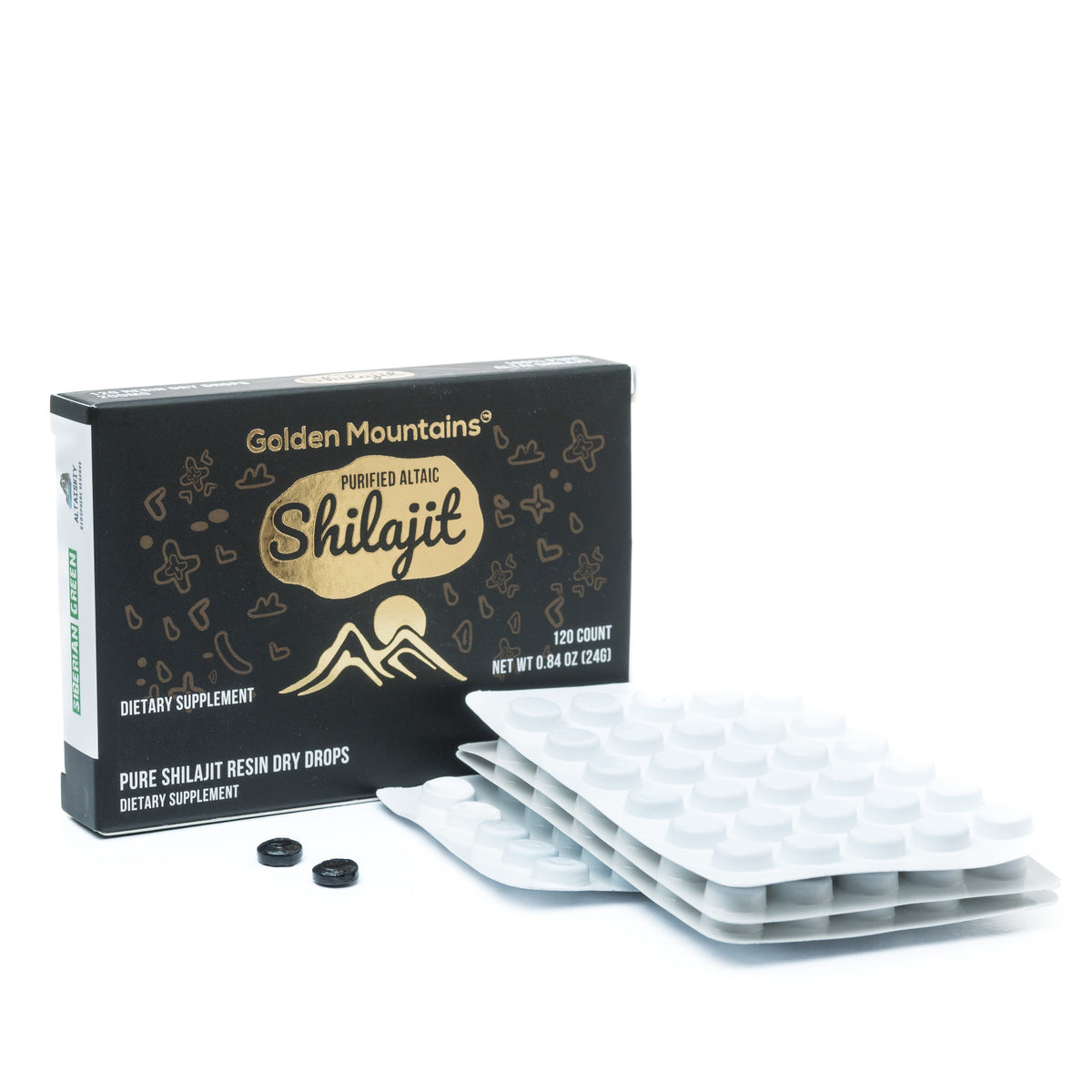 Shilajit original goutte sèche