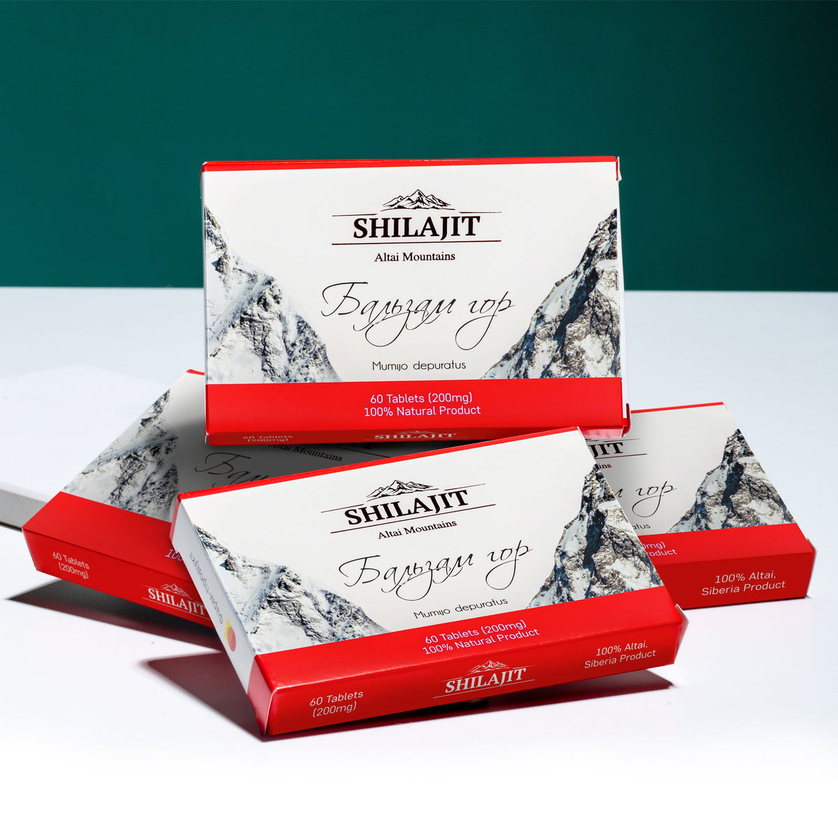 Shilajit de Sibérie de l'Altaï 