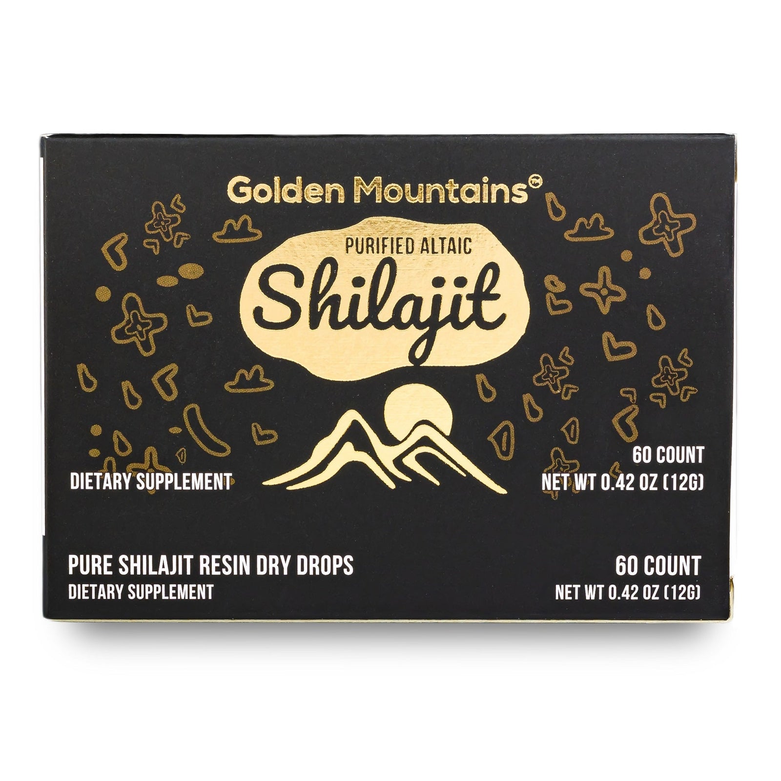 shilajit gouttes sèches